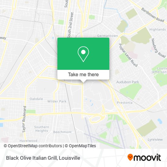 Black Olive Italian Grill map