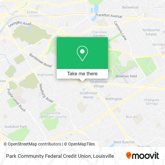 Park Community Federal Credit Union map