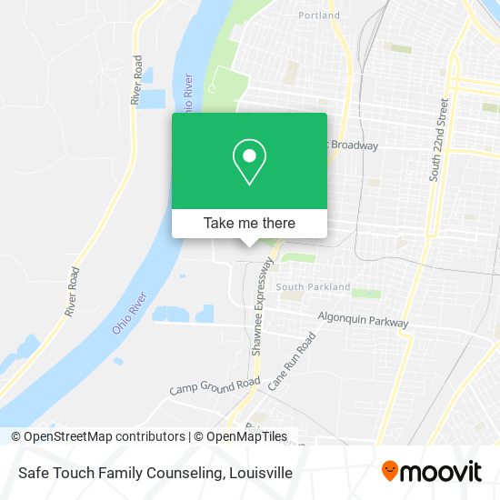 Mapa de Safe Touch Family Counseling