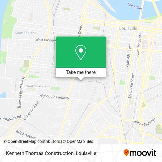 Kenneth Thomas Construction map