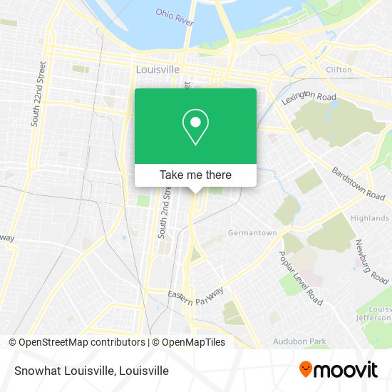 Snowhat Louisville map