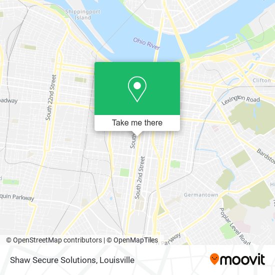 Shaw Secure Solutions map