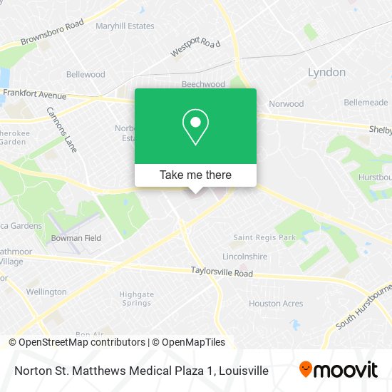 Mapa de Norton St. Matthews Medical Plaza 1