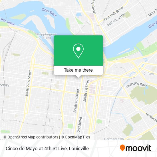 Cinco de Mayo at 4th St Live map