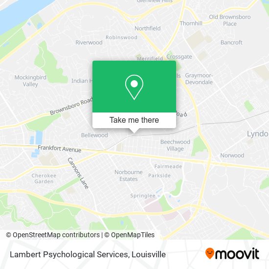 Lambert Psychological Services map