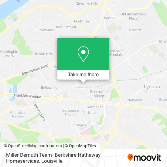 Mapa de Miller Demuth Team- Berkshire Hathaway Homeservices