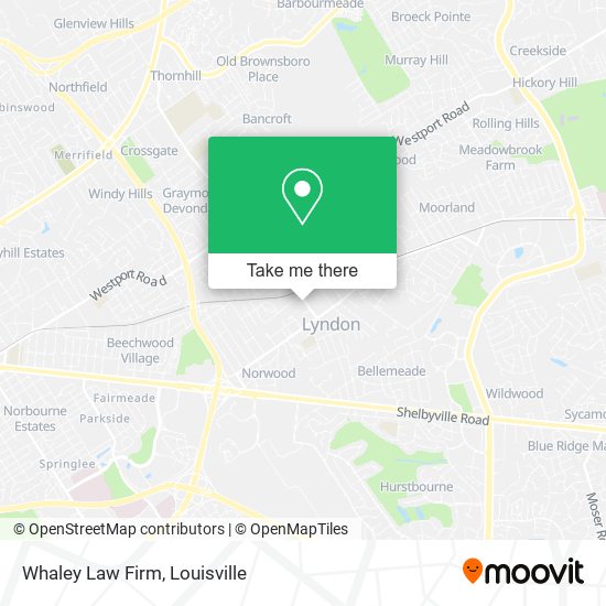 Whaley Law Firm map