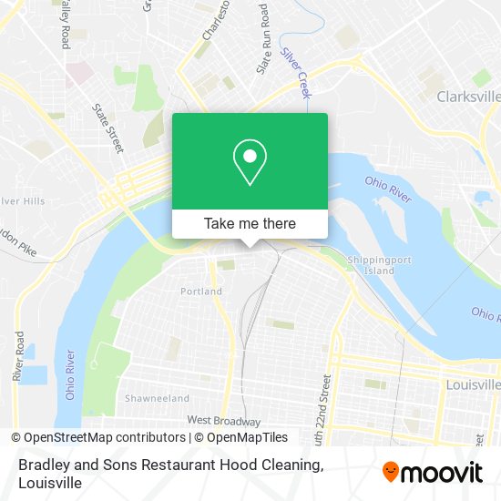 Mapa de Bradley and Sons Restaurant Hood Cleaning