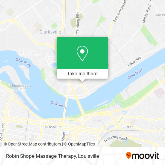 Mapa de Robin Shope Massage Therapy