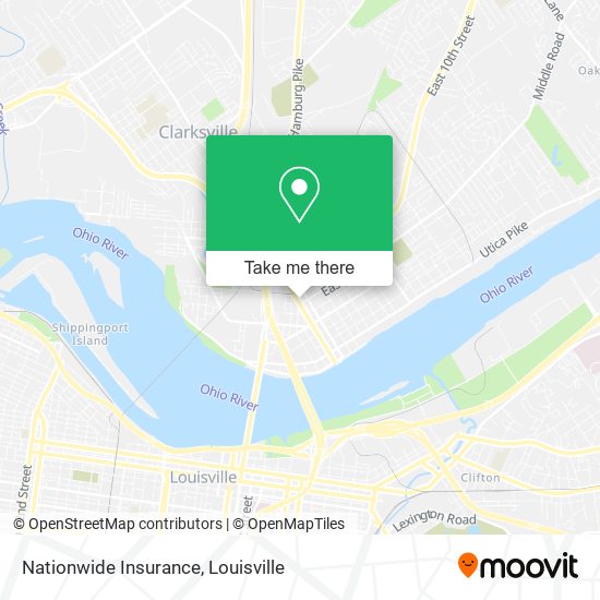 Mapa de Nationwide Insurance