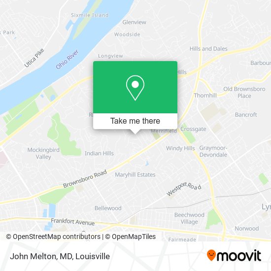 Mapa de John Melton, MD