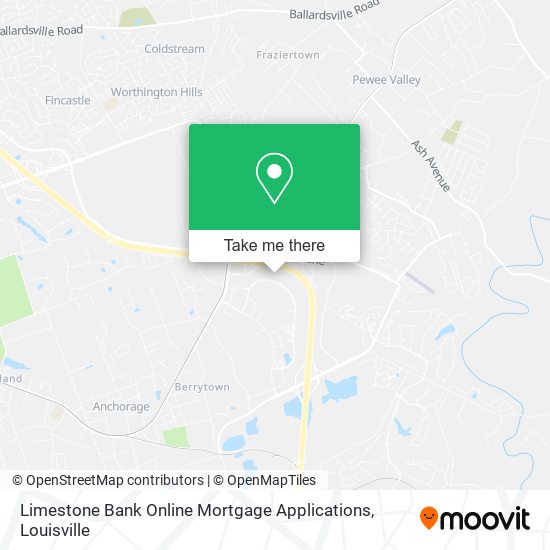 Mapa de Limestone Bank Online Mortgage Applications