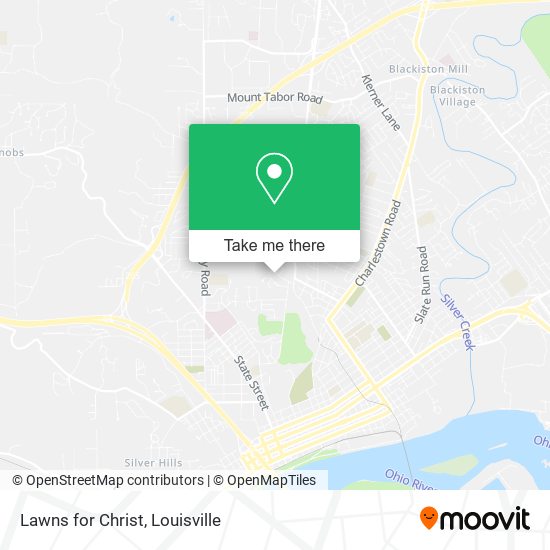 Lawns for Christ map
