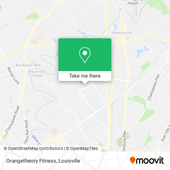 Orangetheory Fitness map