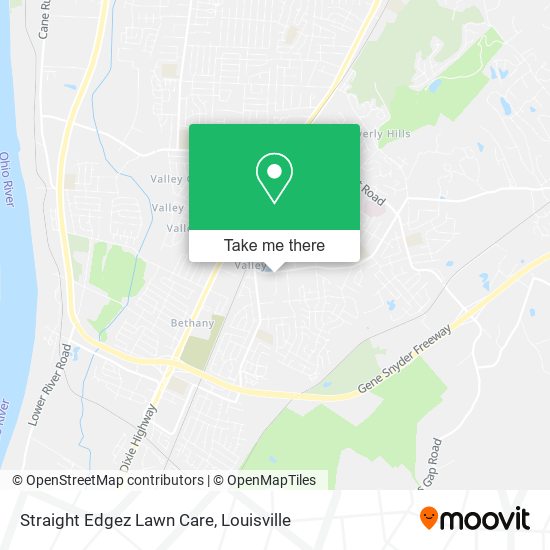 Mapa de Straight Edgez Lawn Care