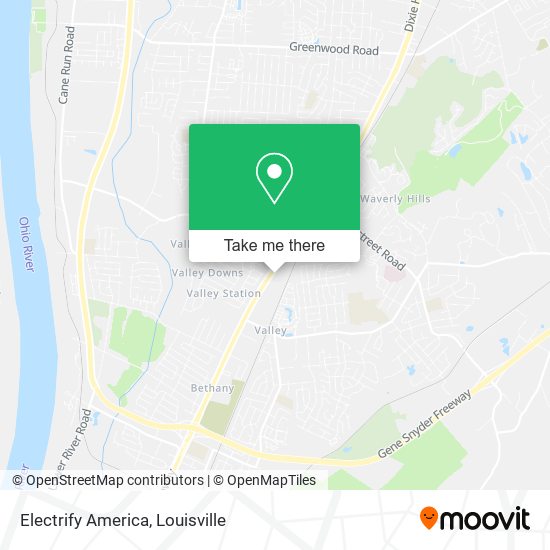 Electrify America map