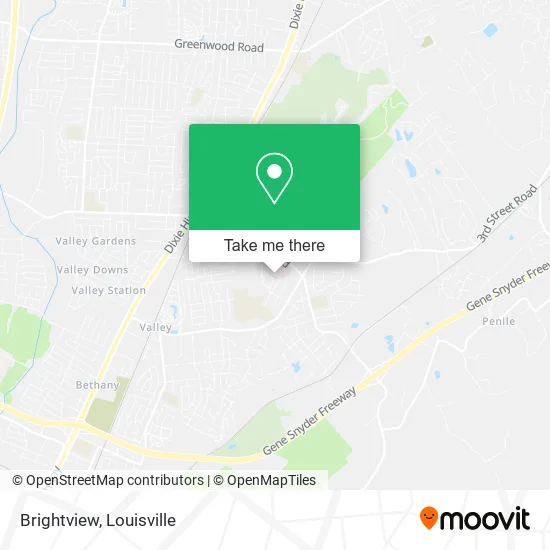 Brightview map