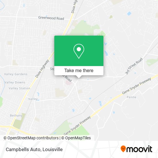Mapa de Campbells Auto