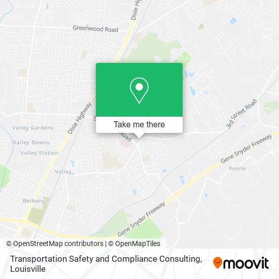 Transportation Safety and Compliance Consulting map