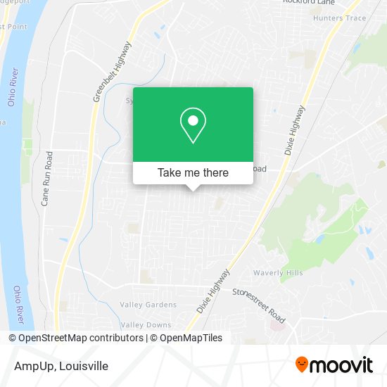 AmpUp map