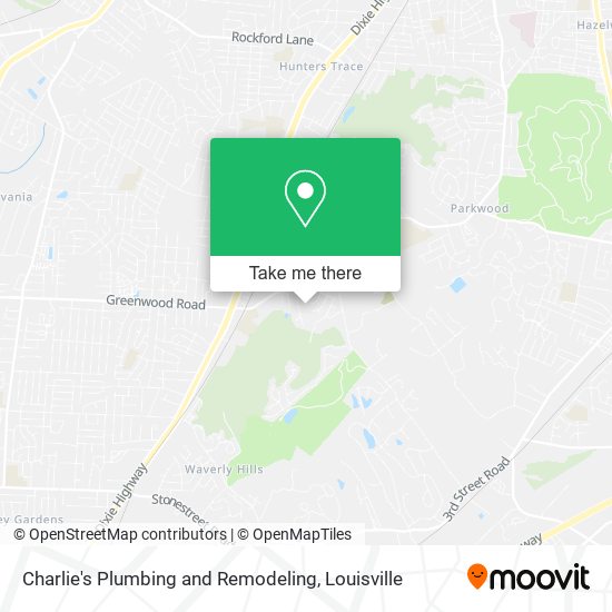 Charlie's Plumbing and Remodeling map