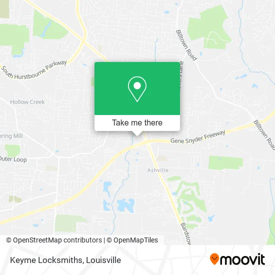 Keyme Locksmiths map