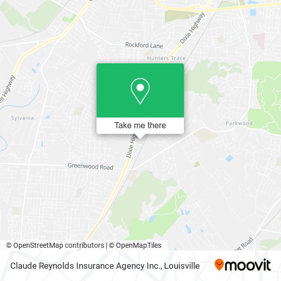 Claude Reynolds Insurance Agency Inc. map