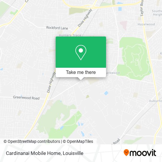 Cardinanai Mobile Home map