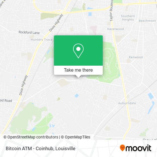 Bitcoin ATM - Coinhub map