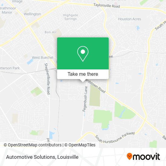 Automotive Solutions map