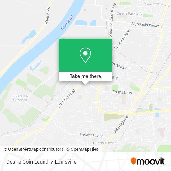 Mapa de Desire Coin Laundry