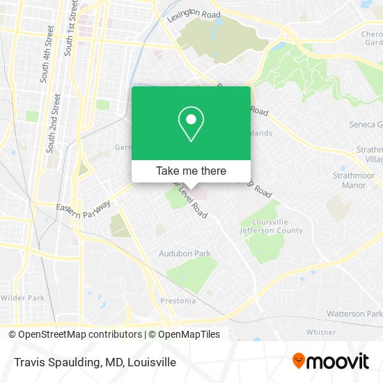 Mapa de Travis Spaulding, MD