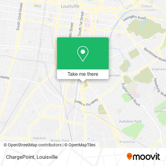 Mapa de ChargePoint