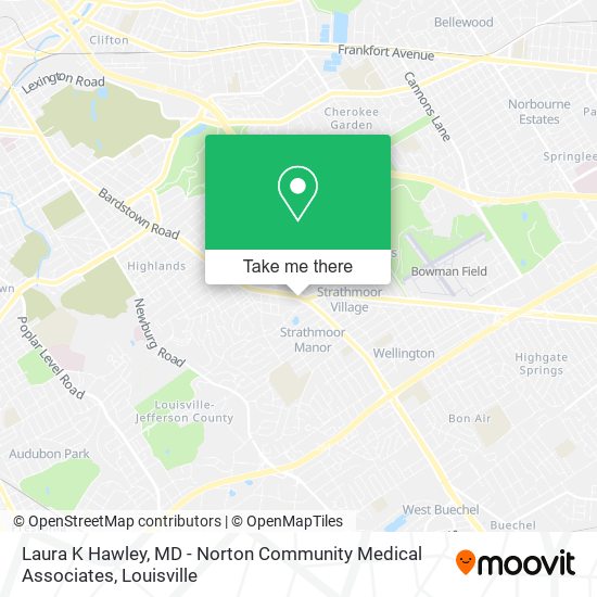 Laura K Hawley, MD - Norton Community Medical Associates map