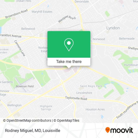 Rodney Miguel, MD map