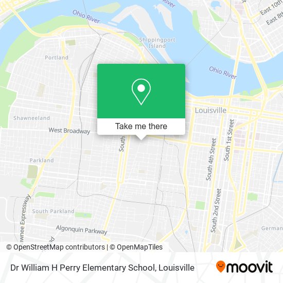 Dr William H Perry Elementary School map