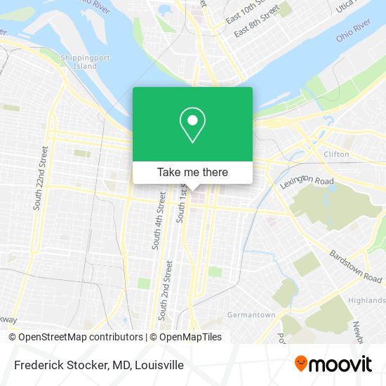 Mapa de Frederick Stocker, MD