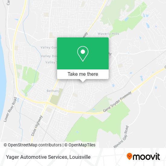 Yager Automotive Services map