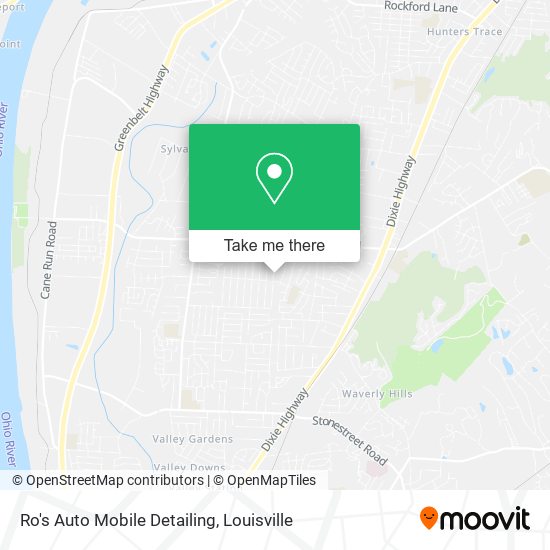 Ro's Auto Mobile Detailing map