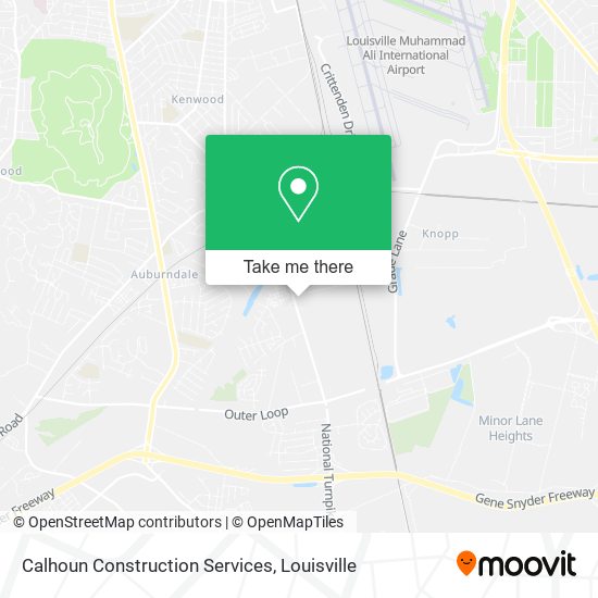 Calhoun Construction Services map