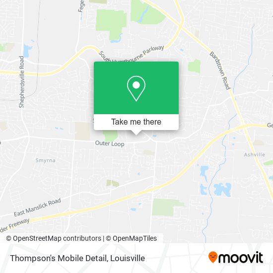 Thompson's Mobile Detail map
