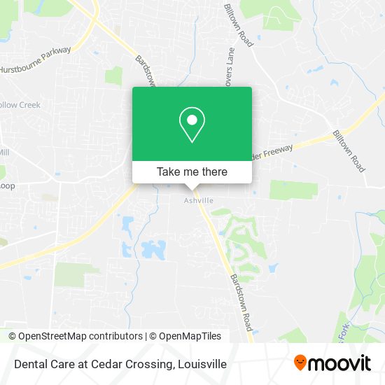 Dental Care at Cedar Crossing map