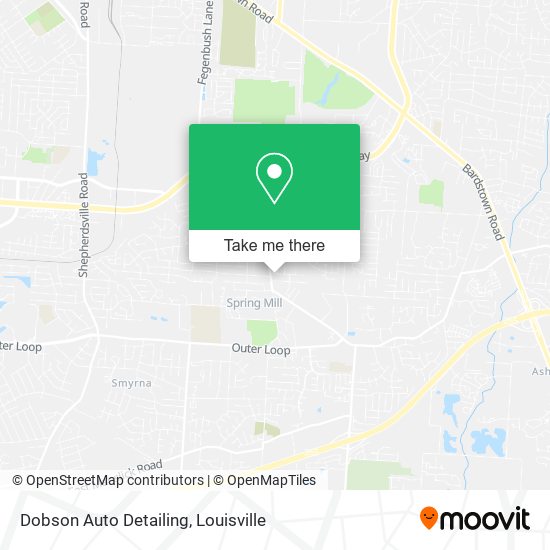 Dobson Auto Detailing map