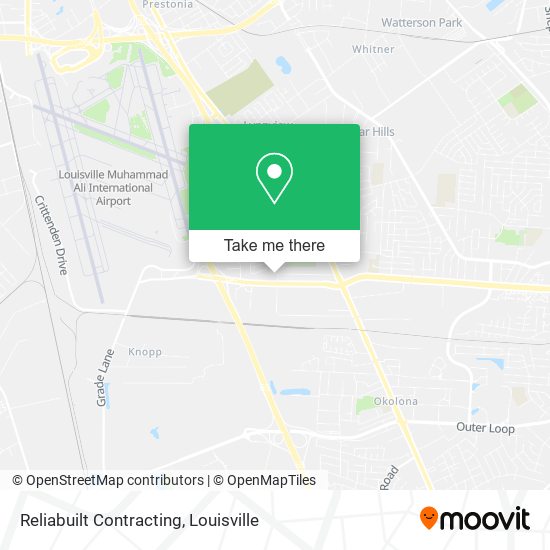 Reliabuilt Contracting map