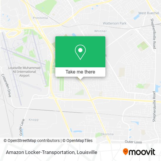 Amazon Locker-Transportation map