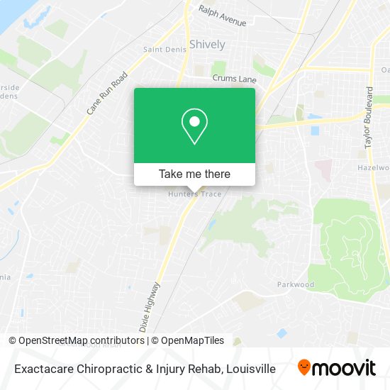 Exactacare Chiropractic & Injury Rehab map