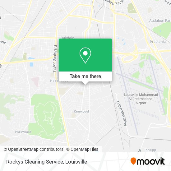 Rockys Cleaning Service map
