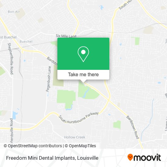 Freedom Mini Dental Implants map