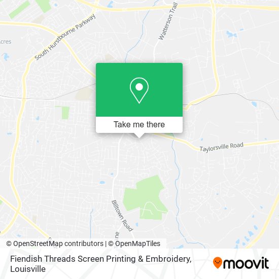 Fiendish Threads Screen Printing & Embroidery map