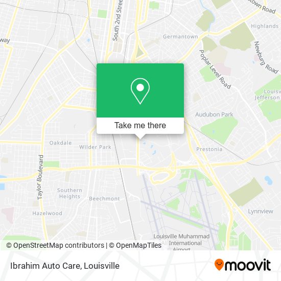 Ibrahim Auto Care map